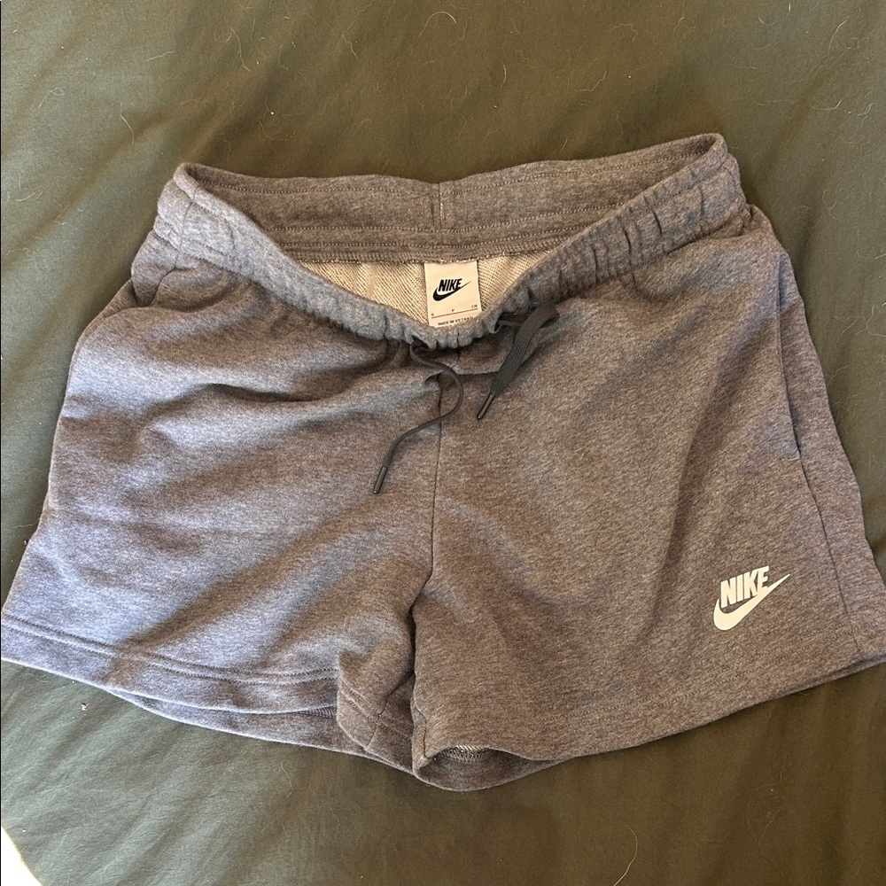 Nike Charcoal Gray Women's Athletic Shorts
